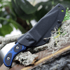 Tops Delta Unit 3 DEUT-03, 3.00" 1095 High Carbon Steel, Blue/black G-10 Handle