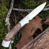 Browning Lockback, 4" Closed, Burl Wood Handles