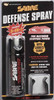 Sabre Home Defense Spray 2.5 oz with Mount