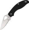 Byrd Tern (BY23GP) 2.75" 8Cr13Mov Satin Drop Point Plain Blade, Black G-10 Handle