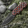 TOPS Knives C.A.T. (Covert Anti-Terrorism) Blk/Red G10 (3.3" 1095 Blk) 200H-02