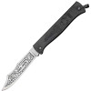 Douk-Douk Folder, Carbon Steel, Ferro-Blackened Folded Steel Handles