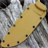 The ESEE-6 Molded Sheath (ESEE-60CB) in Coyote Brown molded plastic. Sheath only; the knife, MOLLE Back, and Pouch are not included.