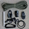 ESEE Candiru Survival Kit Kit Contents Flat Lay Detail View