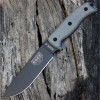 ESEE-6 Fixed Blade Knife (ESEE-6P-TG)-6.50" Tactical Gray 1095 Drop Point Blade, Gray Micarta Handle