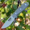 ESEE-3 Fixed Blade Knife (ESEE-3P-DT)- 3.88" Desert Tan 1095 Drop Point Blade, Tan Micarta Handle