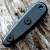 ESEE Izula Survival Kit IZULA-TG-B-KIT Kit Contents with Optional G10 Handle Flat Lay View