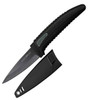 BenchMark Neck Knife - Black Plastic (3" Ceramic) BMK007