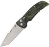 Hogue EX01 Tactical (HO34148) 4" CPM-154CM Stonewashed Tanto Plain Blade, Green G-Mascus G-10 Handle