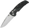 Hogue EX01 Medium Tactical (HO34179) 3.5" CPM-154CM Stonewashed Drop Point Plain Blade, Black G-Mascus G-10 Handle
