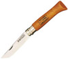 Opinel Carbon Blade No10 Folding Knife OP113100, 3.95" Carbon Steel, Beechwood Handle (016230)