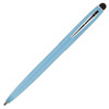 Fisher Space Pens Apollo Plastic Barrel Cap-O-Matic w Stylus Space Pen (FP820331) PR4 Black Ink, Blue Barrel, Blue Cap w Stylus