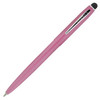 Fisher Space Pens Apollo Plastic Barrel Cap-O-Matic w Stylus Space Pen (FP820317) PR4 Black Ink, Pink Barrel, Pink Cap w Stylus