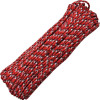 Parachute Cord Reactor. (Red, black, and white).