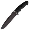 Hogue EX-F01 Tactical (HO35159) 7" A2 KG Gun-Kote Finished Drop Point Plain Blade, Black G-Mascus G-10 Handle, Black Nylon Sheath
