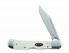 Case 60185 SparXX Mini CopperLock, Jigged White Synthetic Handle (61749L SS)