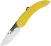 SVORD Peasant Knife, Yellow Polypropylene Handle