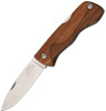 EKA Swede 7 Lockback Bubinga, 3 1/8" Sandvik 12C27 stainless blade. Brown Bubinga wood handle
