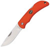 EKA Swede 10 Lockback, Stainless Steel Blade Orange Kraton Rubber Handles