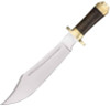 Down Under Mistress Bowie - 18" overall. 13" polished 440C stainless bowie blade with dual heat treated edge.