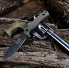 ESEE Ashley Game Knife 1095 Black Oxide Blade Open Detail View