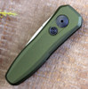 Kershaw Launch 4 KS7500OLSW, 1.9" CPM 154 Stonewash Plain Blade, Olive Anodized Aluminum Handle