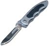 Havalon Piranta-Original Quik-Change, HV60KNP, 2 3/4" Stainless Blade, Bead Blast Stainless Handle