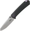 CRKT 7115 Montosa folding knife with bead blasted reverse tanto blade.