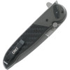 CRKT M40 Deadbolt Lock Spear CRM4003, 3.453" 1.4116 Plain Blade, Bolster - 6063 Al | Onlay - Glass Reinforced Nylon Handle