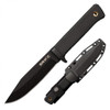 Cold Steel SRK Compact (CS49LCKD) 5" SK-5 Black Clip Point Plain Blade, Black Kray-Ex Handle, Black Secure-Ex Sheath