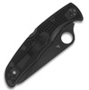 Spyderco Pacific Salt 2 C91SBBK2, 3.78" H2 Steel Black Serrated Blade, Black FRN Handle