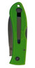 Ka-Bar Folding Hunter Lockback KA4062KG, 3" AUS 8A Stainless Steel Plain Blade, Kelly Green Zytel Handle