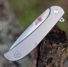 Al Mar Ultralight Titanium Framelock, 4116  4" TC4 Titanium, Plain Blade, Titanium Handle