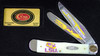 Case LSU19-CATSB Trapper Gift Set, LSU Smooth Natural Bone Handle (6254 SS)