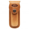 Case Medium Sheath 14329 Ford Embossed Brown Leather