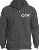 Zero Tolerance 18S Hoodie, Zip Front, Charcoal Gray, Small