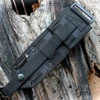 ESEE-3 Fixed Blade ESEE-3S-MB-B-CO Injection Molded Black Sheath MOLLE Back Detail View