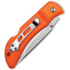 Outdoor Edge TB-25 TrailBlaze™ Lockback, 2.5" Stainless Blade, Orange GRN Handle