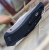 Zero Tolerance 0357 Assited Open, 3.25" CPM 20CV Working Finish Plain Blade, Black G-10 Handle