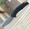 Zero Tolerance 0357BW Assited Open, 3.25" CPM 20CV Blackwash Plain Blade, Black G-10 Handle