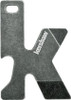 Kershaw K-Tool, 2" Overall 3Cr13 Stainless, Multi-Tool Keychain