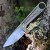 Ka-Bar Wrench Knife KA1119, 3" 425 High Carbon Stainless Plain Blade, 425 High Carbon Stainless Handle, Hard Plastic Sheath