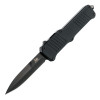 HK Incursion OTF 3.9" 154CM Bayonet Black PVD Finish, Matte Black Aluminum Frame