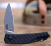 Zero Tollerance 0235, 2.6" CPM 20CV Stonewashed Blade, Carbon Fiber Handle