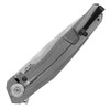 Zero Tolernce 0707 Filpper, 3.5" CPM 20CV Stonewash Plain Blade, 3D-Machined Carbon Fiber /Titanium Handle