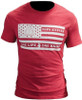 Tops Knives Flag Logo T-Shirt- Red, Large