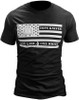 Tops Knives Flag Logo T-Shirt- Black, Large