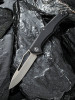 CIVIVI Fracture Folding Knife (C2009E)- 3.35" Stonewashed 8Cr14MoV Drop Point Blade, Black G-10 Handles