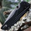 Hogue Deka ABLE Lock (HO24279) 3.25" CPM-20CV Stonewashed Clip Point Plain Blade, Black Sculpted G10 Handle