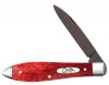 Case Tear Drop 10894 Smooth Old Red Bone Handle w/PVD Coated Blades (TB61028 SS)